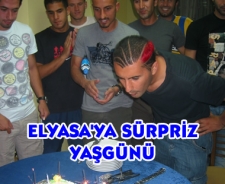 El Yasa'ya sürpriz yaşgünü