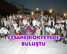 Efsane kokteylde buluştu