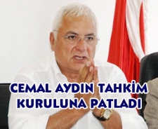 Cemal Aydın Tahkim Kuruluna patladı