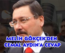 Melih Gökçek'ten Cemal Aydın'a cevap