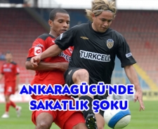 Ankaragücü'nde sakatlık şoku