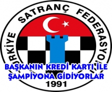 Başkanın kredi kartı ile şampiyonaya gidiyorlar