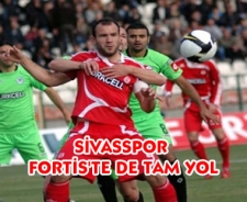 Sivaspor Fortis'de de tam yol