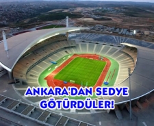 Ankara'dan sedye götürdüler