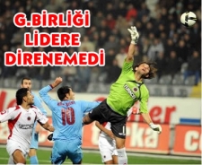 G.Birliği lidere direnemedi