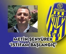 Metin Şenyürek "İstifam başlangıç"