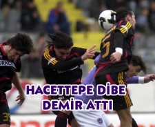 Hacettepe dibe demir attı