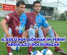 A.Gücü'nde Gökhan'ın yerini Abdülaziz dolduracak