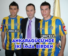 Ankaragücü'nde iki imza birden
