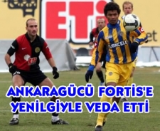 Ankaragücü kupaya yenilgiyle veda etti