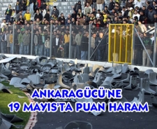Ankaragücü'ne 19 Mayıs'ta puan haram