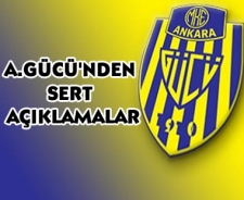 Ankaragücü'nden sert açıklamalar