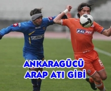 Ankaragücü "Arap Atı" gibi