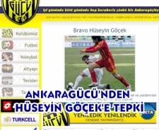 Ankaragücü'nden Hüseyin Göçek'e tepki