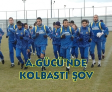 Ankaragücü'nde "Kolbastılı" antrenman