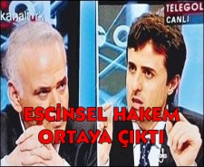Eşcinsel hakem ortaya çıktı