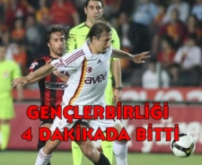 G.Birliği 4 dakika dayanamadı