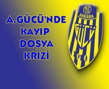 Ankaragücü'nde kayıp dosya krizi