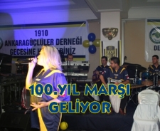 Ankaragücü'nde 100. Yıl Marşı geliyor