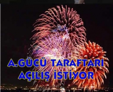 A.Gücü taraftarı sezon açılışı istiyor