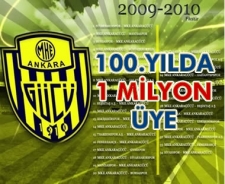 100.yılda hedef 1 milyon üye