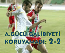 Ankaragücü galibiyeti koruyamadı: 2-2