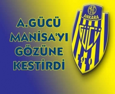 Ankaragücü Manisaspor'u gözüne kestirdi