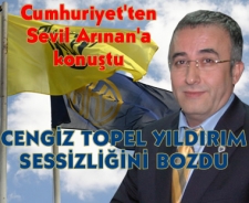 Cengiz Topel Yıldırm sessizliğini bozdu