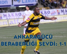 Ankaragücü beraberliği sevdi: 1-1