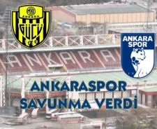 Ankaraspor savunma verdi