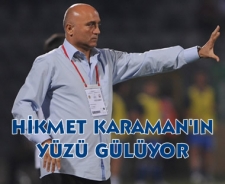 Hikmet Karaman'ın yüzü gülüyor