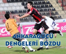 Ankaragücü dengeleri bozdu