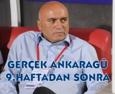 Gerçek Ankaragücü 9. haftadan sonra