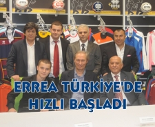 Errea Türkiye'de hızlı başladı