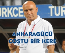 Ankaragücü coştu bir kere