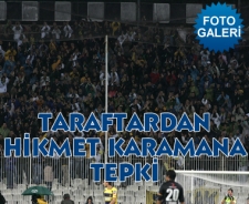 Ankaragücü taraftarından Karaman'a tepki