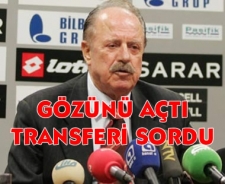 Gözünü açtı transferi sordu