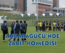 Ankaragücü'nde zabıt komedisi