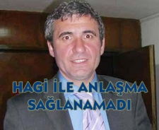 Hagi ile anlaşma sağlanamadı