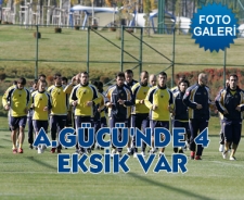 Ankaragücü'nde 4 eksik var