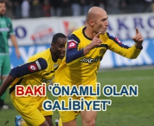 Baki 'Önemli olan galibiyet'
