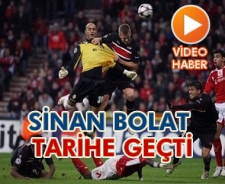 Sinan Bolat tarihe geçti...