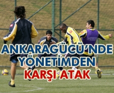 Ankaragücü'nde yönetimden karşı atak