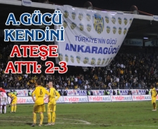 Ankaragücü kendini ateşe attı: 2-3