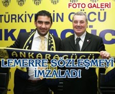 Lemerre resmen Ankaragücü'nde....