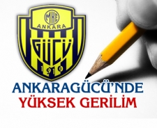 Ankaragücü'nde yüksek gerilim...