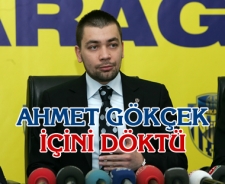 Ahmet Gökçek içini döktü