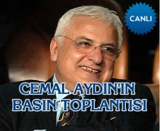 Cemal Aydın'ın basın toplantısı (Canlı)