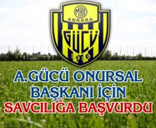 Ankaragücü onursal başkanı için savcılığa başvurdu