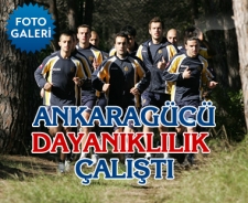 Ankaragücü dayanıklılık çalıştı